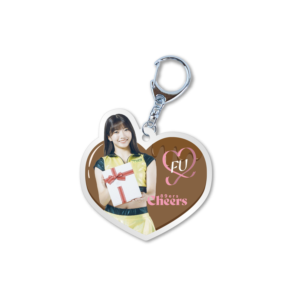 89ERSチアーズアクリルキーホルダー チョコver. 詳細画像 5